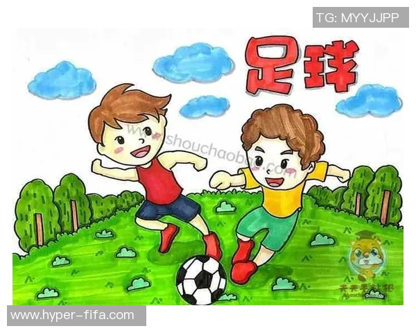 手绘足球加油图片展现激情与梦想的完美结合